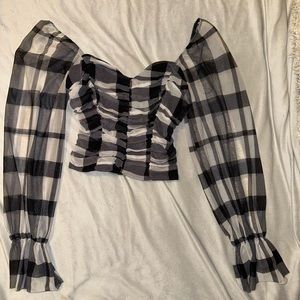 Flannel top